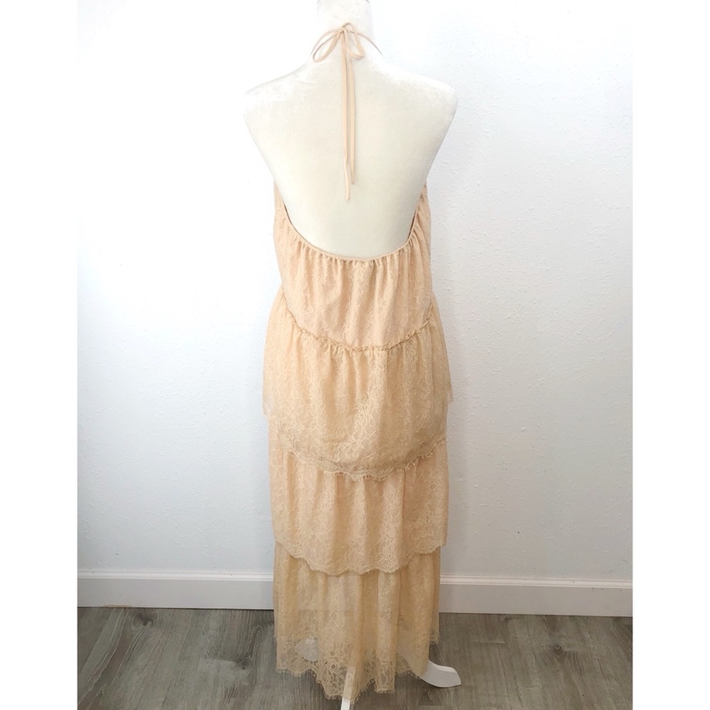 BCBGMAXAZRIA Kat Lace Dress In Parfait Size XXS - Picture 4 of 6